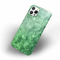 Tobelint Metallic Colored Marble Texture Case за iPhone Pro, тънък пълен защитен капак със страничен печат #137