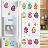 Kuluzego великденски стикери за деца великденски яйце щастливи стикери за зайче, насипно декориране на стикери за картички Направи си самозалепващ се за деца Великденски партии