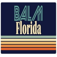 Балм Флорида Винилов стикер стикер ретро дизайн