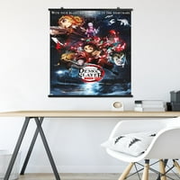 Demon Slayer: Mugen Train - Collage One Leets Wall Poster, 22.375 34
