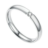 Юелянси мода двойка пръстен от неръждаема стомана пръстен Свети Валентин бижута подарък