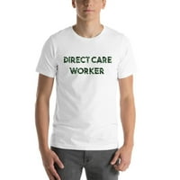2XL CAMO Direct Care Worker с къс ръкав тениска с неопределени подаръци
