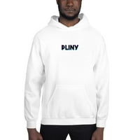 Три цвят Pliny Hoodie Pullover Sweatshirt от неопределени подаръци