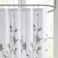 Домашна есенция анасон флорален отпечатан изгарящ душ завеса