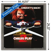 Детска игра - Плакат за един лист стена, 14.725 22.375 рамки