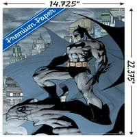 Комикси - Батман - Плакат за стена на Гаргойл с бутални щифтове, 14.725 22.375